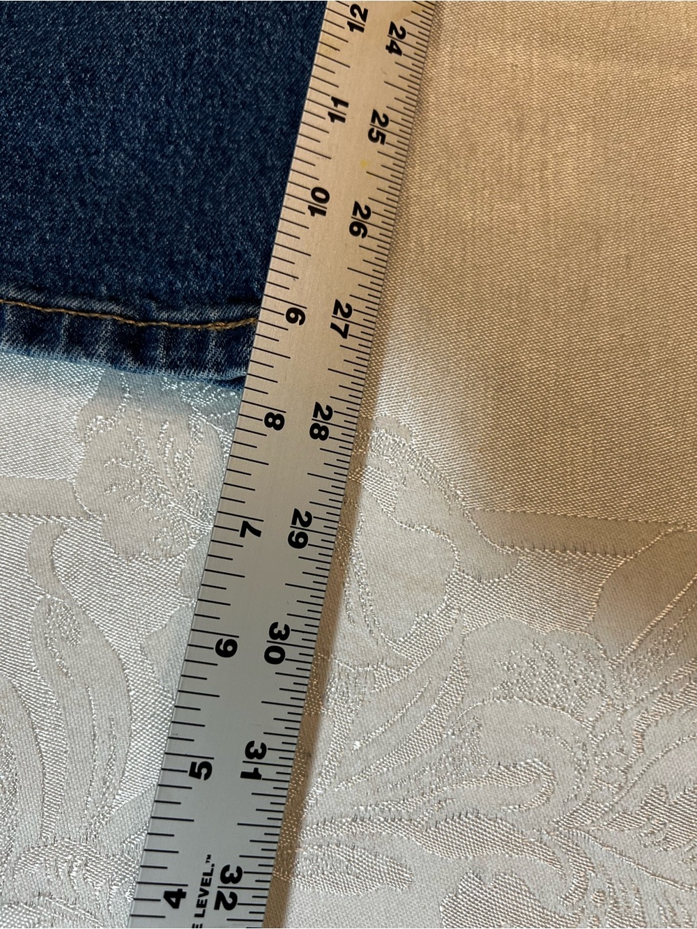 Dark Blue Barrel Size 16 Denim Jeans NWT - Picture 4 of 10